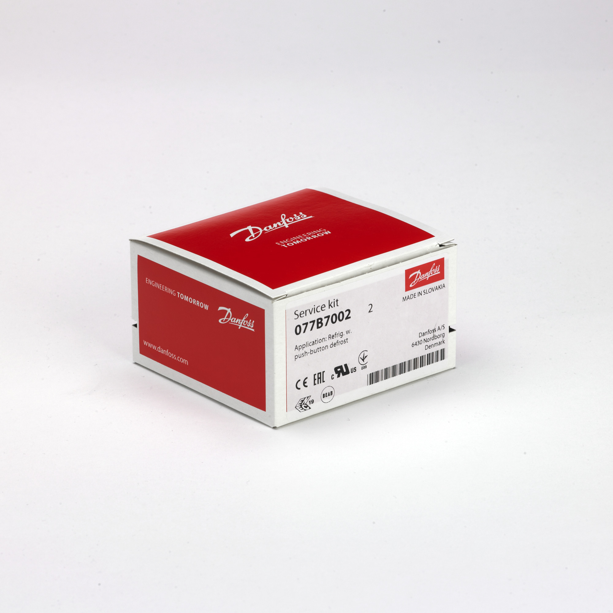 Danfoss Сервисные термостаты бытового и торгового применения 077B SERVICE THERMOSTAT NO. 1 077B7001  - Вид №13