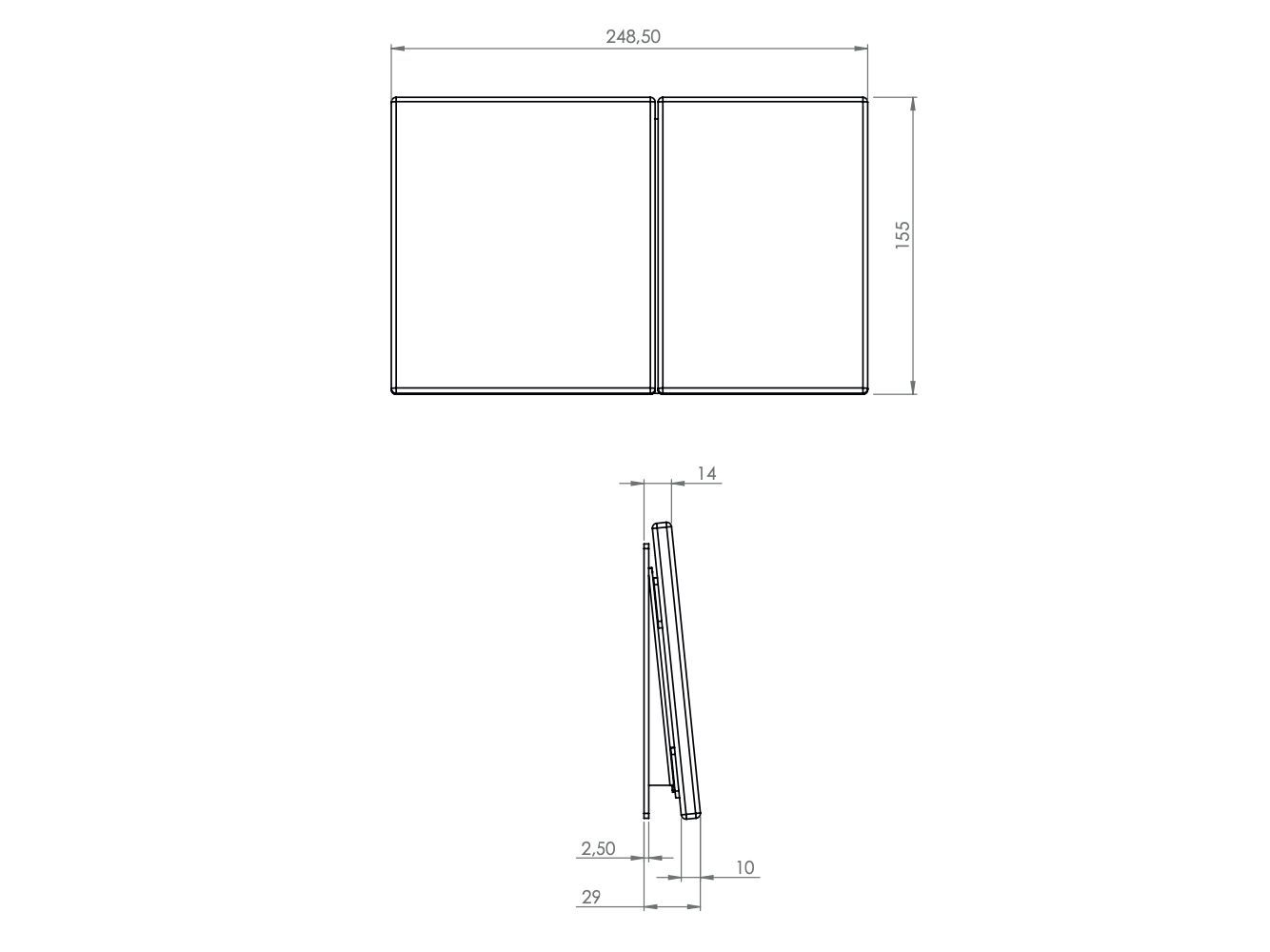 Керамическая туалетная панель управления Trone Kaoline ARCH-00047220 - Вид №3