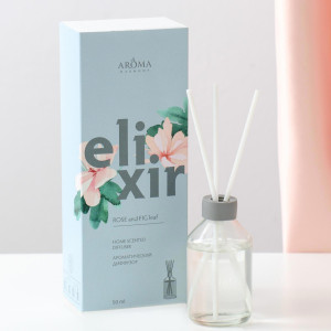 90638245 Диффузор ароматический 50 мл Rose and FIG leaf STLM-0319746 AROMA HARMONY