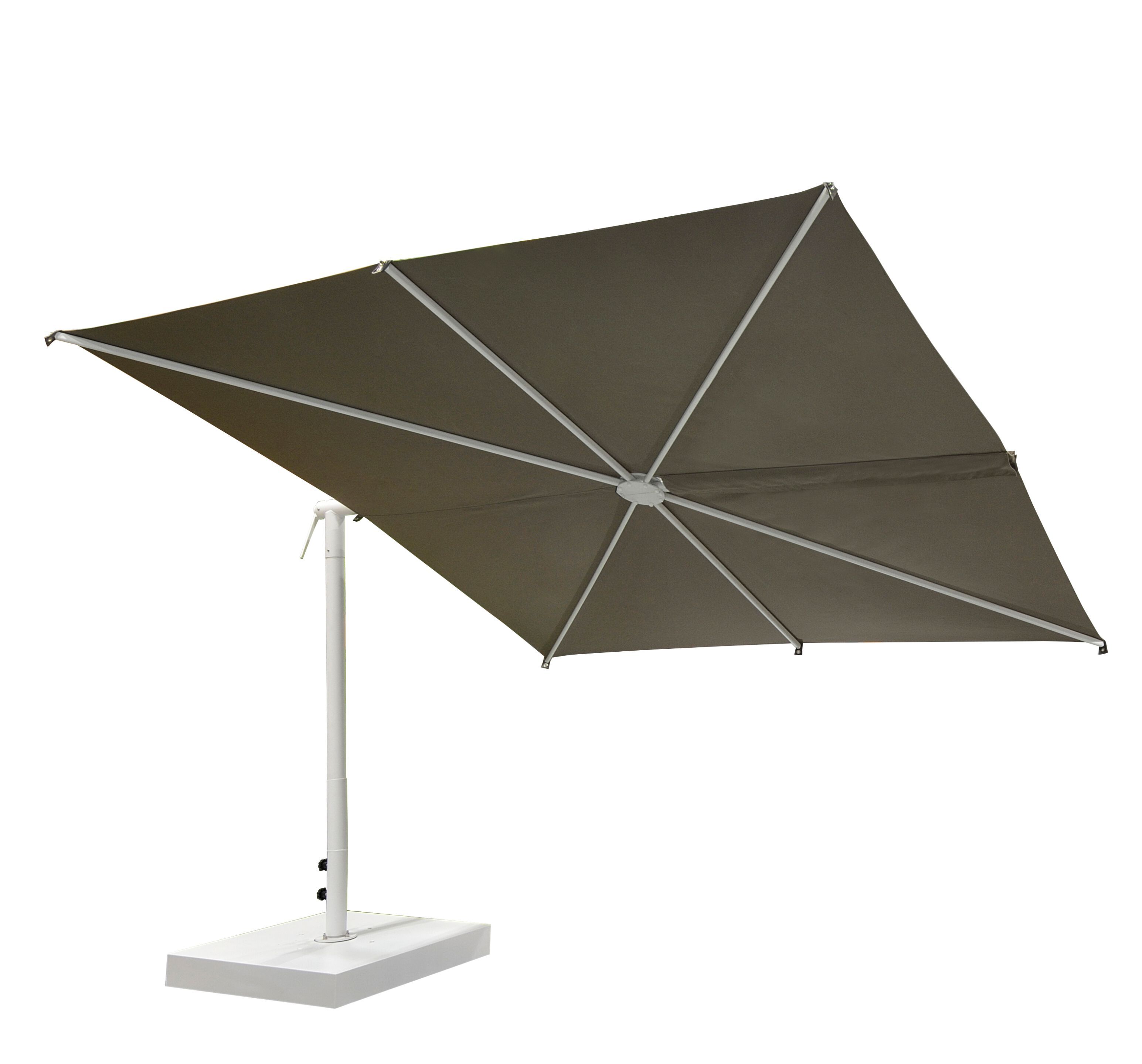 Алюминиевый поворотный зонтик с порошковым покрытием Scolaro Parasol Alba ARCH-00055429 - Вид №4