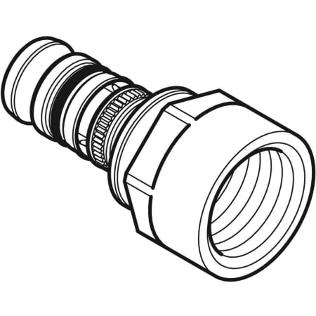 607.561.00.5 Переходник Geberit Mepla с внутренней резьбой Geberit  - Вид №1