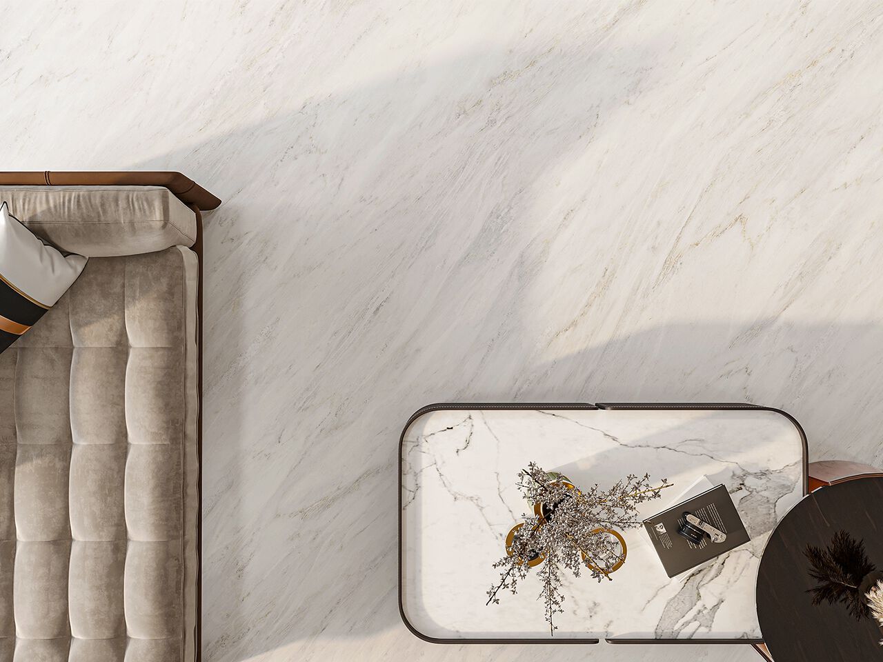 Пол / покрытие с эффектом оникса GANI MARBLE TILES ICE ONYX ARCH-00149959