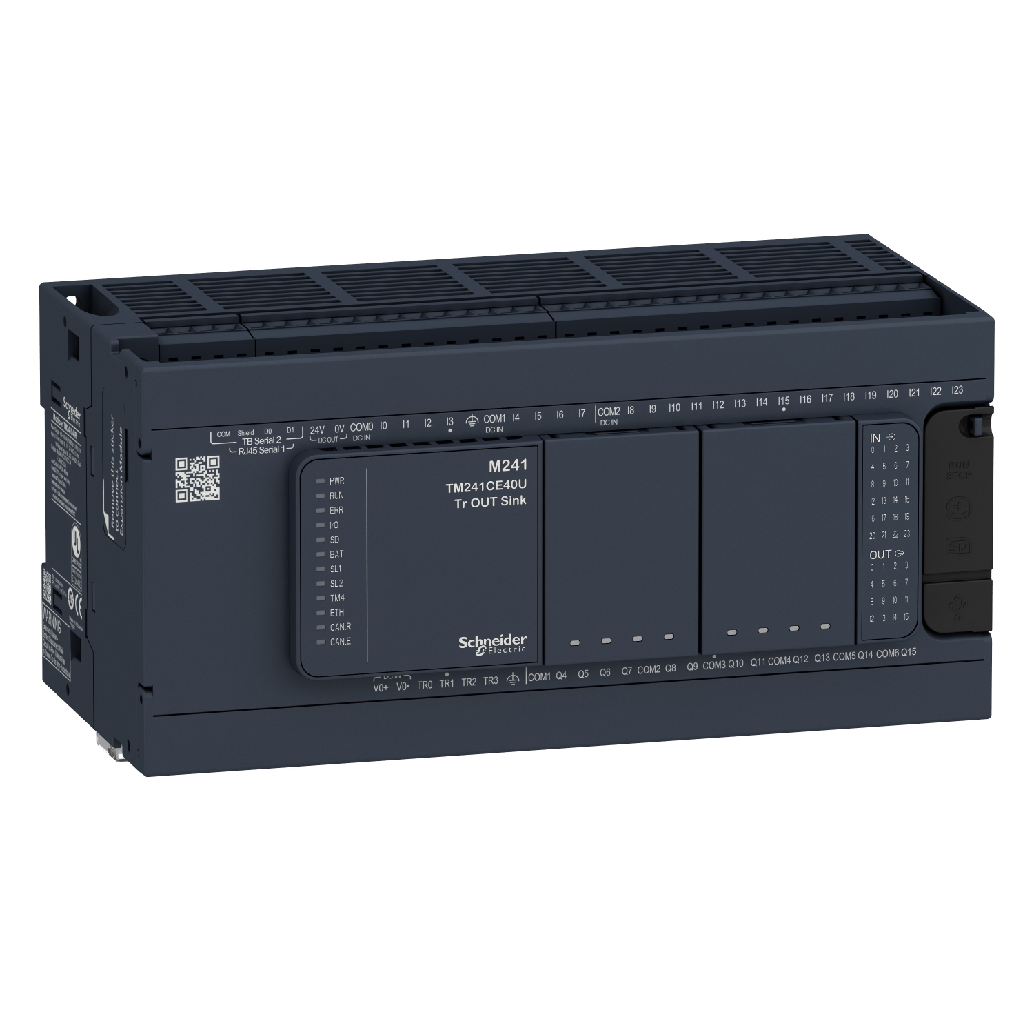 TM241C40R БАЗОВЫЙ БЛОК M241-40IO РЕЛЕ Schneider Electric OEM ПЛК Modicon 