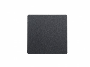 98354 BULL black подстаканник квадратный 10x10 см, толщина 2мм;LIND DNA
