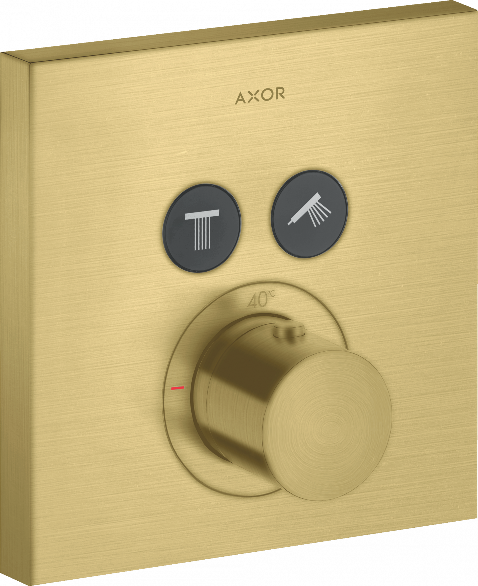 36715950 Термостат для скрытого монтажа квадратный для 2 функций AXOR SHOWERSOLUTIONS