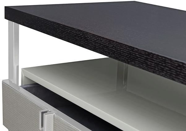 FRATO Лакированный комод из нержавеющей стали и дерева Lexton Ffu060006abh  - Вид №2