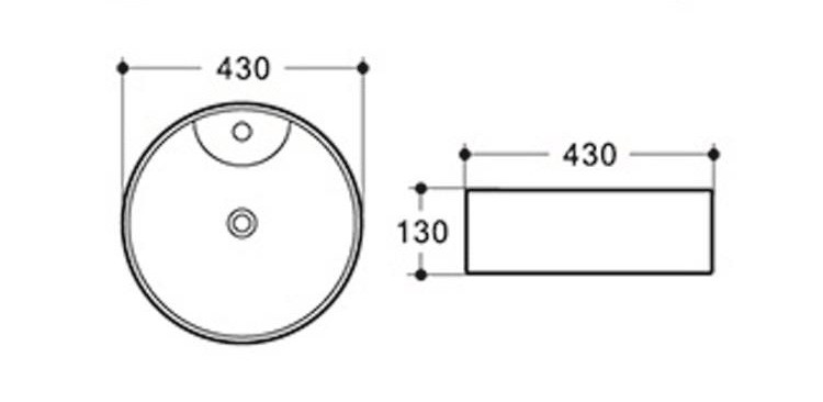 D1306H011 Умывальник LAB.Space NC - Вид №2
