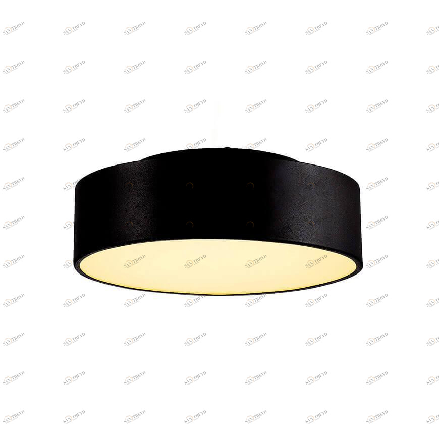 Настенно-потолочный светильник светодиодный черный Medo 135020 SLV MEDO BLACK 00-3890370 Черный 