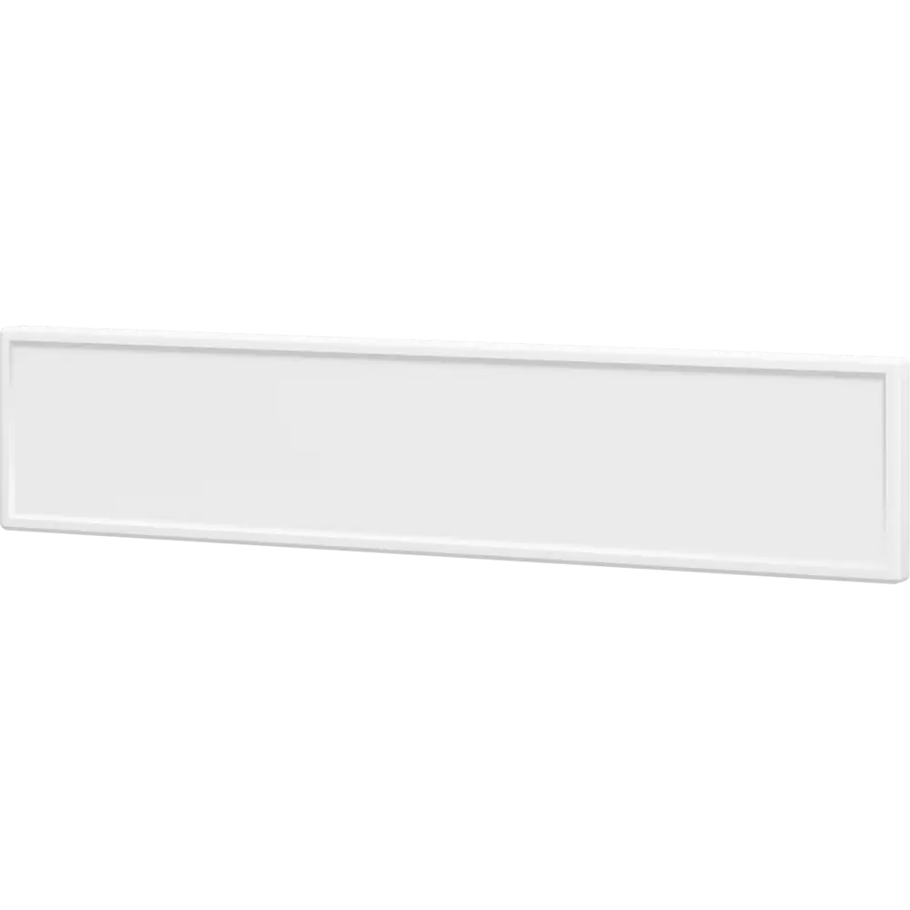Фасад кухонного шкафа Инта 59.7x12.5 см KONSENSA ЛДСП цвет белый Инта белая STLM-2098035 - Вид №1