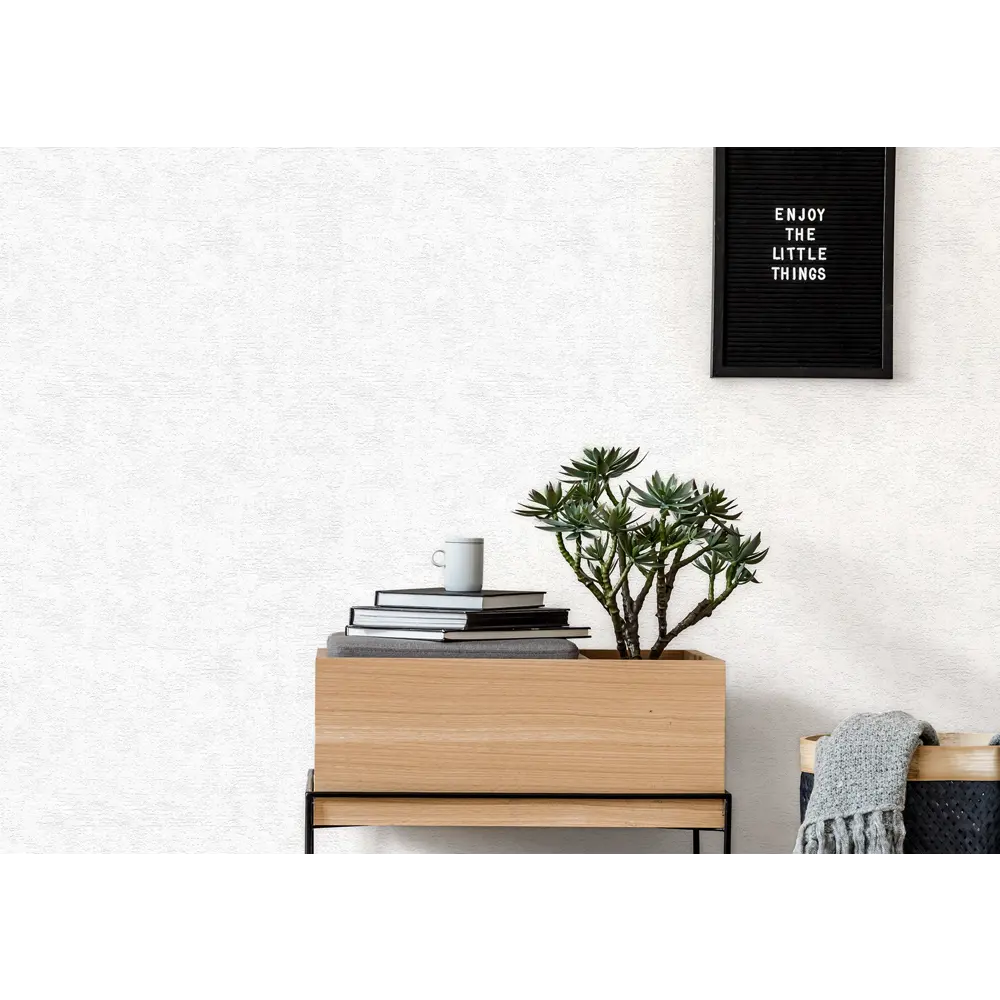 Обои флизелиновые белые 1.06 м 40036-11 Santreyd STLM-2199196 - Вид №4