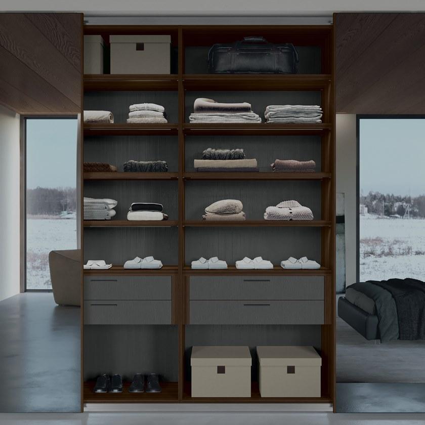 Febal Casa Шкаф-купе из меламина с раздвижными дверцами с зеркалом sun-id-1365198 - Вид №1