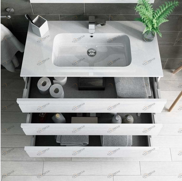 Avila Dos Тумба с раковиной M1 MINERALMARMO® 100 Color 70 Natalia Essentials 27053100120281