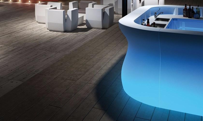 Plust Барная стойка с подсветкой из полиэтилена Bartolomeo sun-id-1493755 - Вид №1