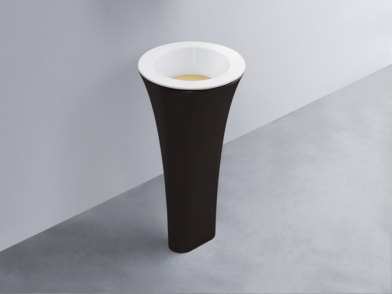 AMLA45-BL+AMPILT-CN+AMCOLT-LV Раковина Amedeo Tondo отдельностоящая cielo Enjoy + Amedeo Ceramica Cielo