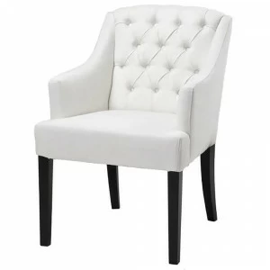 Обеденный стул с подлокотниками Lancaster от Eichholtz Белый EICHHOLTZ EICHHOLTZ 060780 Белый