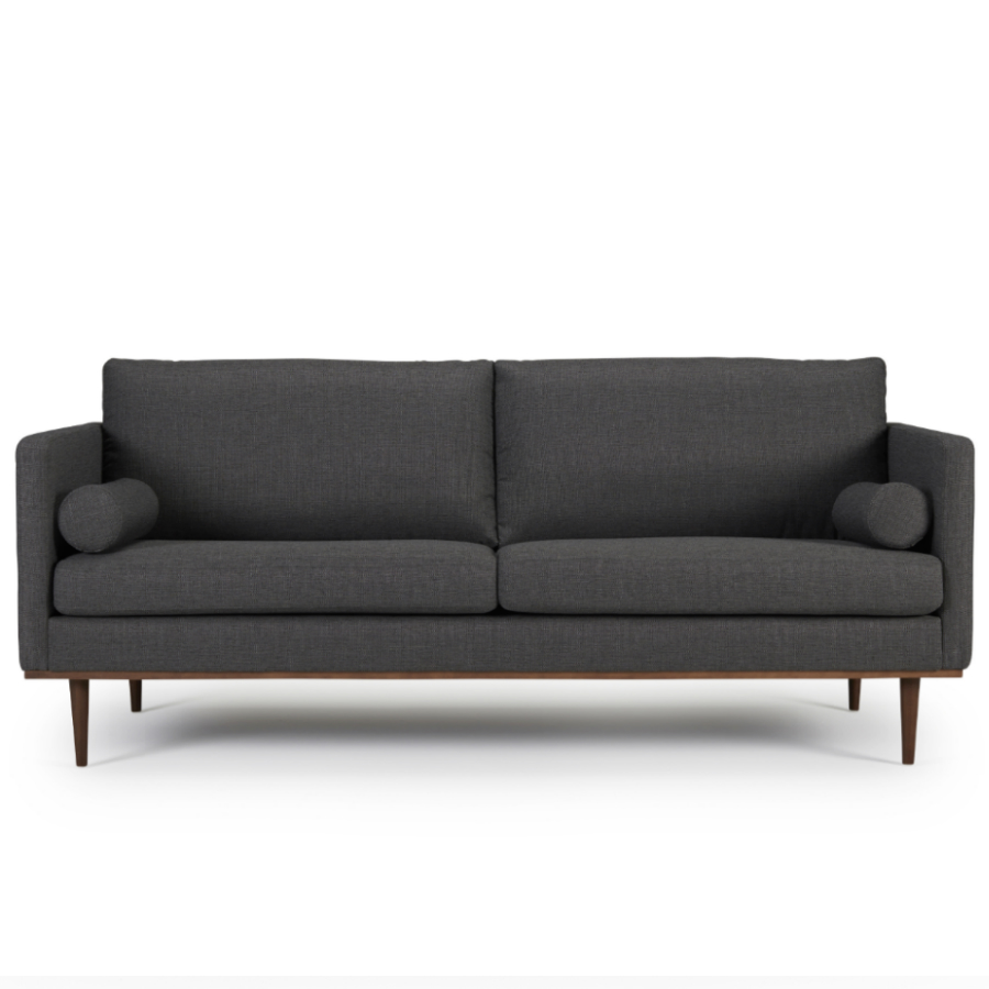 Диван трехместный Vigo, дуб/орех, темно-серый Kragelund 37203208161 - Вид №2