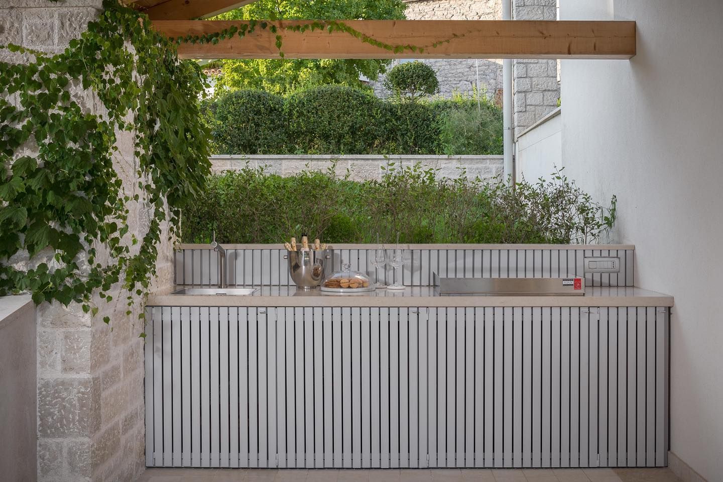 Встраиваемый газовый барбекю PLA.NET Outdoor Cooking OASI BUILT-IN ARCH-00152338 - Вид №14