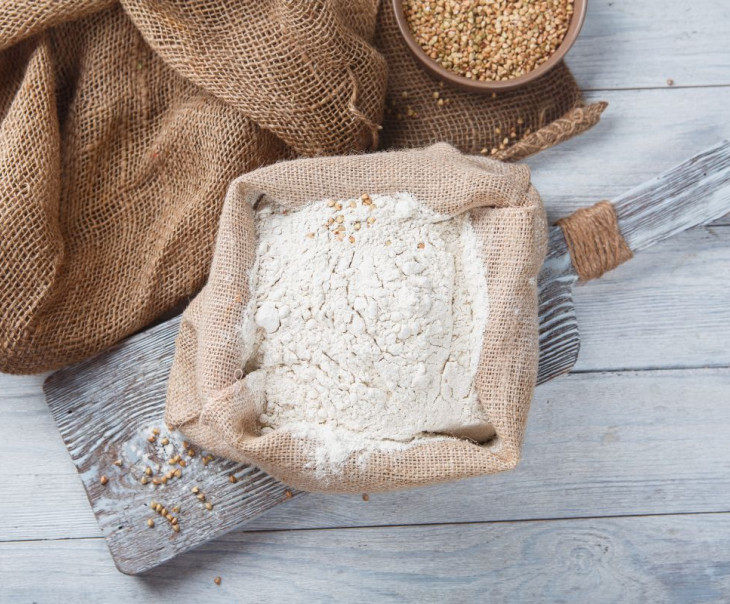 2864 Мука цельнозерновая из зеленой гречки Вкусляндия 