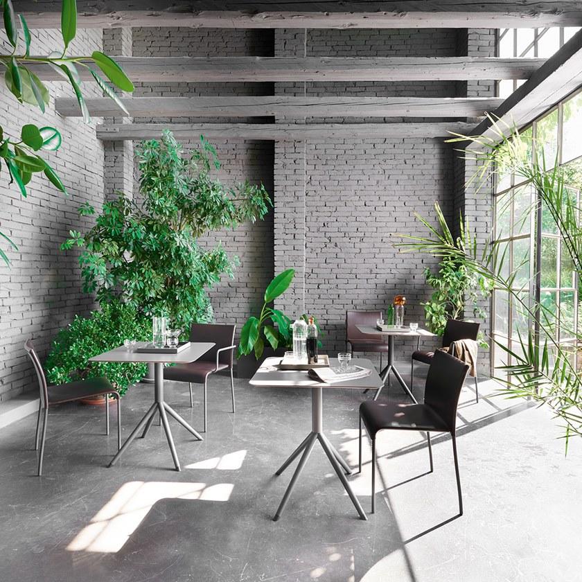 Potocco Стол квадратный с откидной столешницей Otx 887/tq - Вид №2