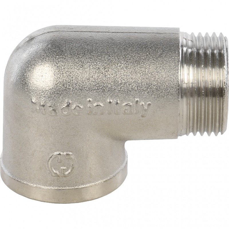 Угольник ВН 3/4" никель STOUT SFT0012000034 - Вид №2