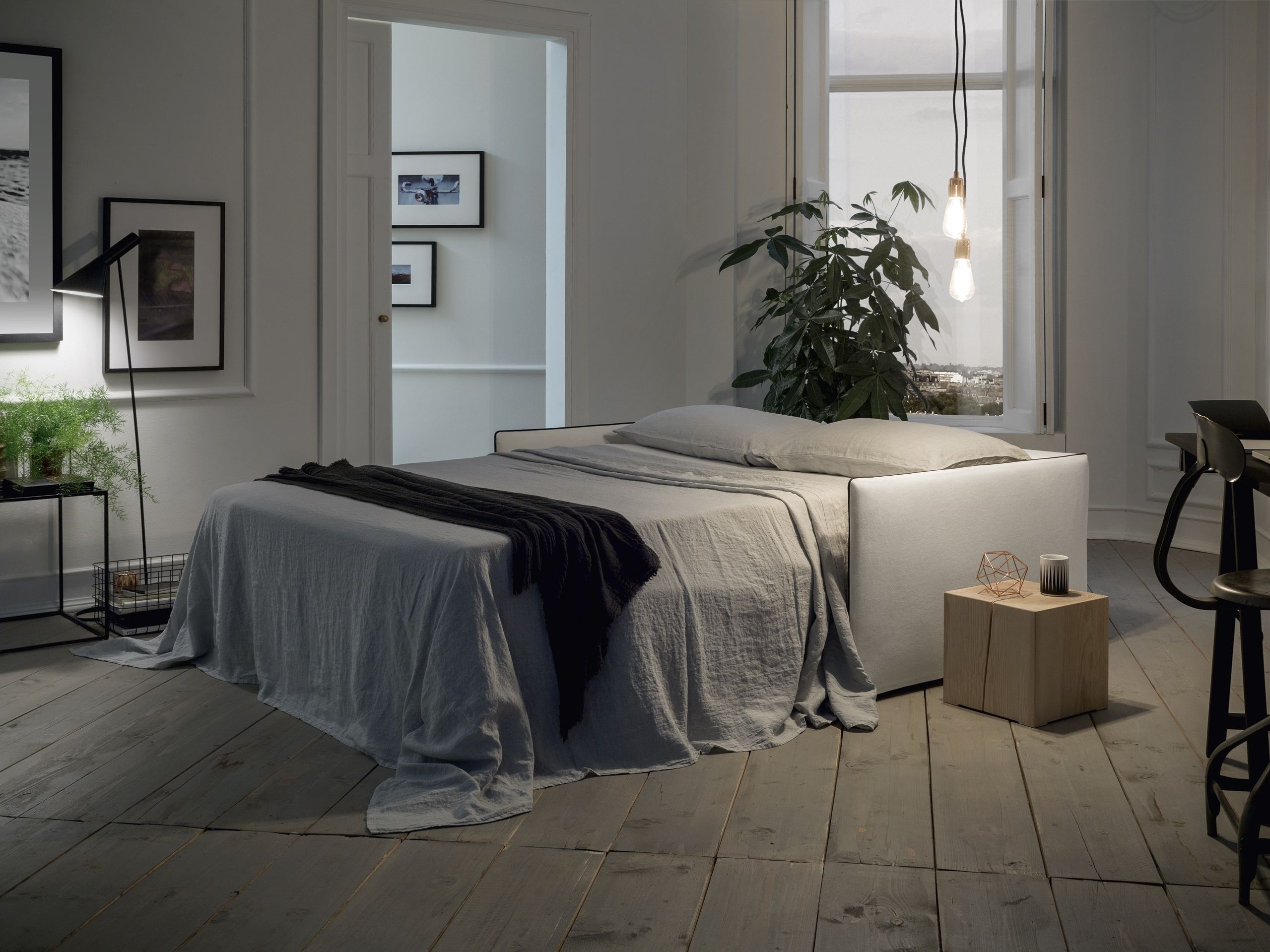 Двуспальный диван-кровать из ткани Felis Day &amp ARCH-00069762 - Вид №4