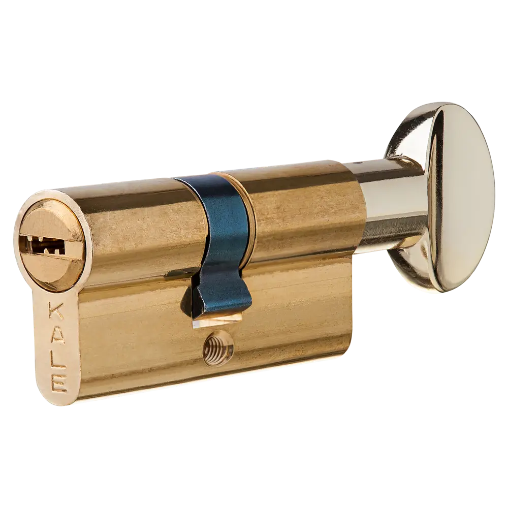 Цилиндр Kale 164BM-62-C-BP, 26х26 мм, ключ/вертушка, цвет золото 82394737 STLM-2076781 