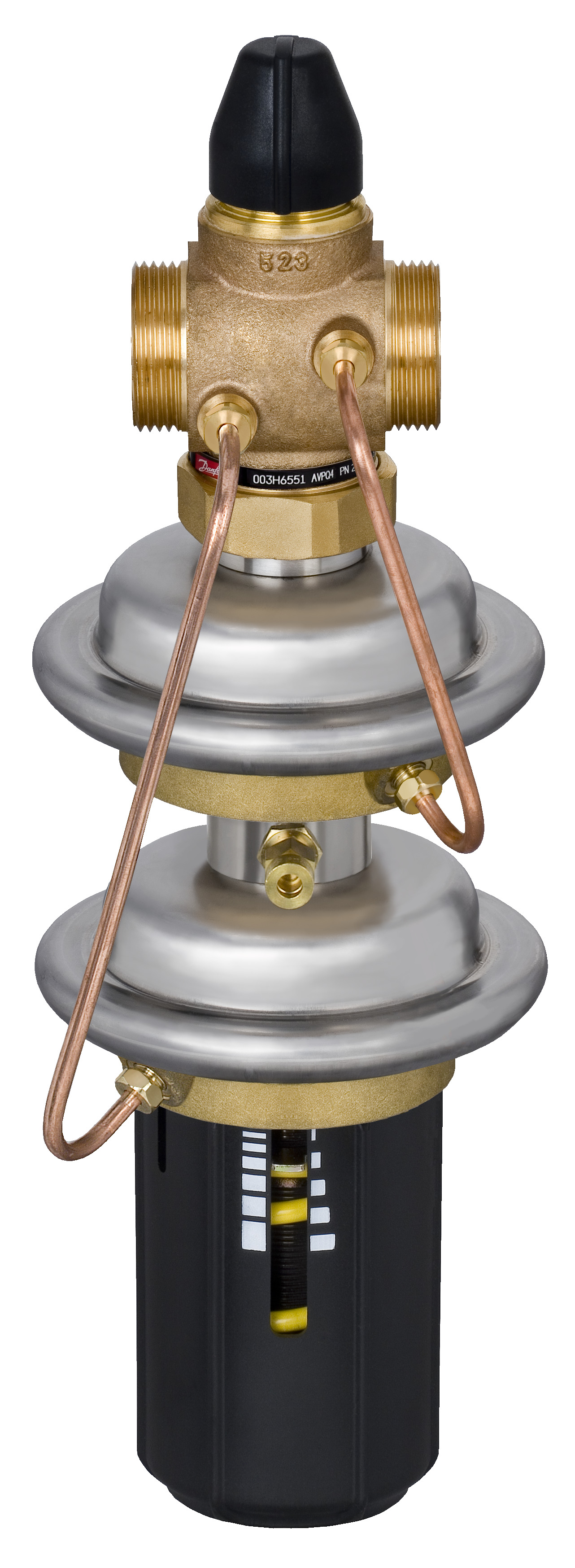 Danfoss Регулятор перепада давления AVPQ для монтажа на подающем трубопроводе РПД AVPQ 4PN25 32/12/0,2-1,0/0,2/резьб. 003H6552  - Вид №42