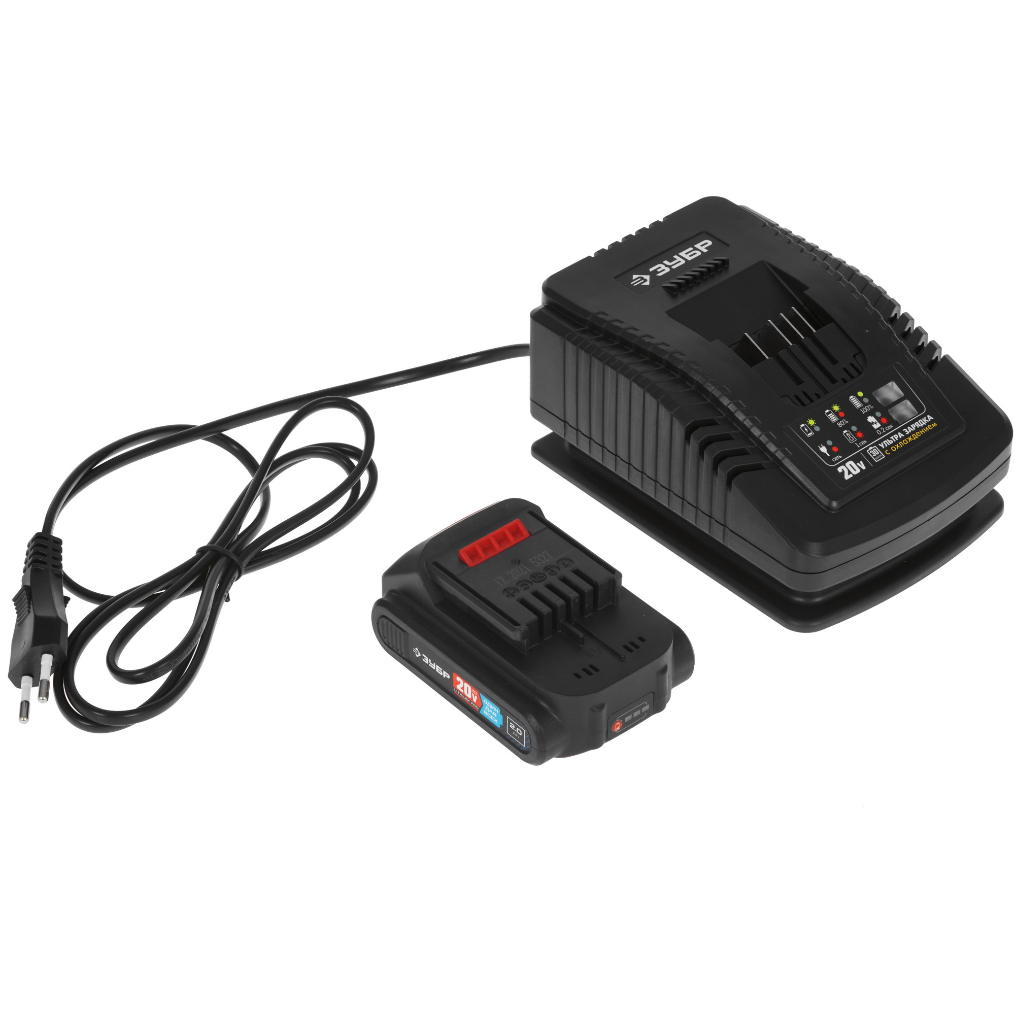 Гайковерт Зубр GB-250-22 20V MAX LITHIUM PRO 9927697 STDN-0118024 - Вид №5