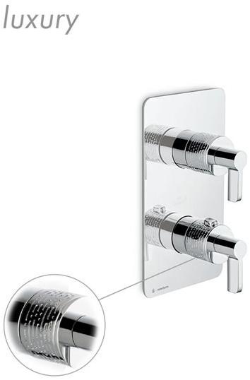 newform Смеситель для душа встраиваемый термостатический на 2 отверстия Blink chic 69838e - 69848e - Вид №1