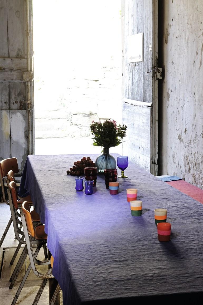 Élitis Однотонная льняная обивочная ткань sun-id-1471987 - Вид №1