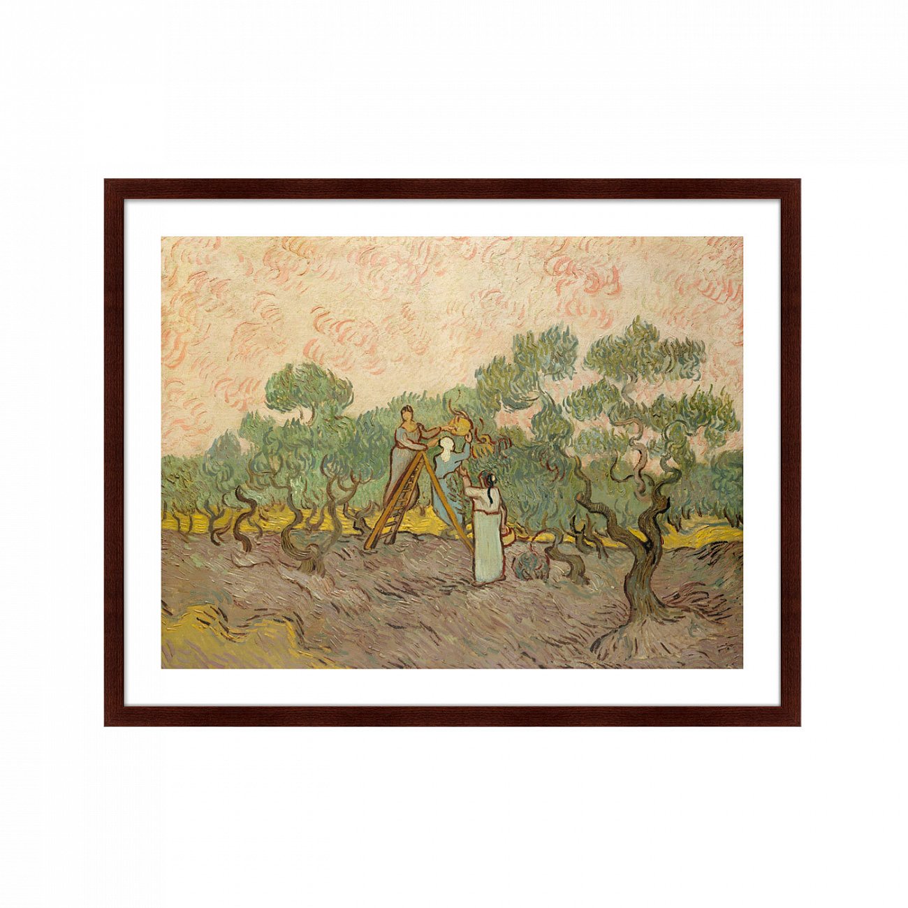 Картина: Olive Picking, 1889г. КАРТИНЫ В КВАРТИРУ  264170 Разноцветный  - Вид №1