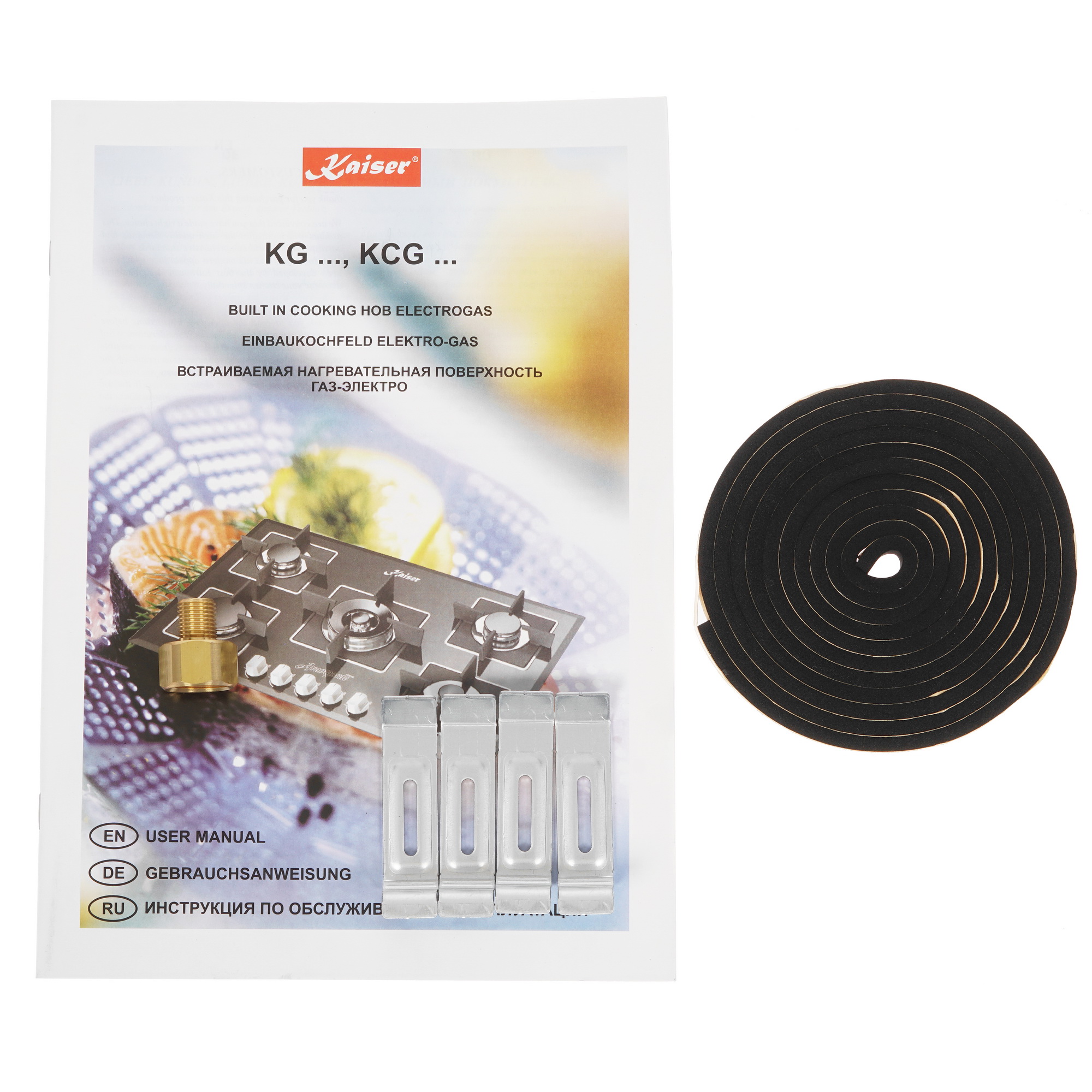 1110847 Газовая варочная поверхность Kaiser KG 9325 ElfEm Turbo STDN-0009442 - Вид №5