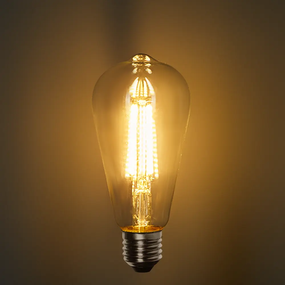 LEXMAN Филаментная лампа E27 ретро-дизайн с энергосбережением класса А 82991688