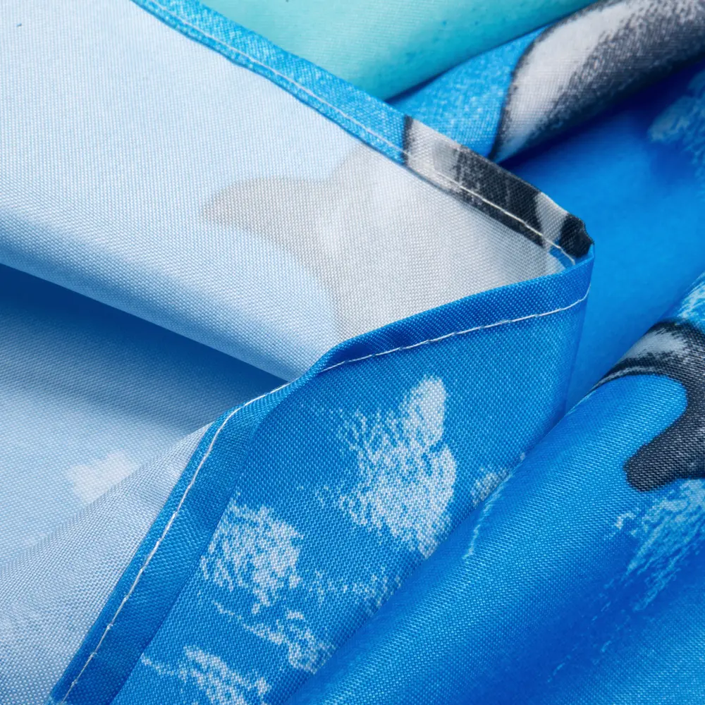 Штора для ванной комнаты «Bath Plus Dolphin Dance» 180x180 см цвет голубой Без серии STLM-2084104 - Вид №4