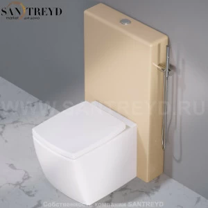 C304110 Компакт унитаз с бачком Бежевый A. e T. Italia WALL Италия