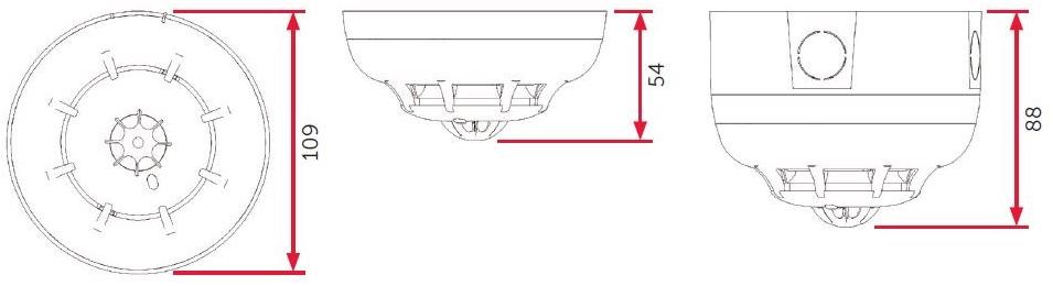 INIM ELECTRONICS Детектор дыма и температуры Iris sun-id-1482720 - Вид №1