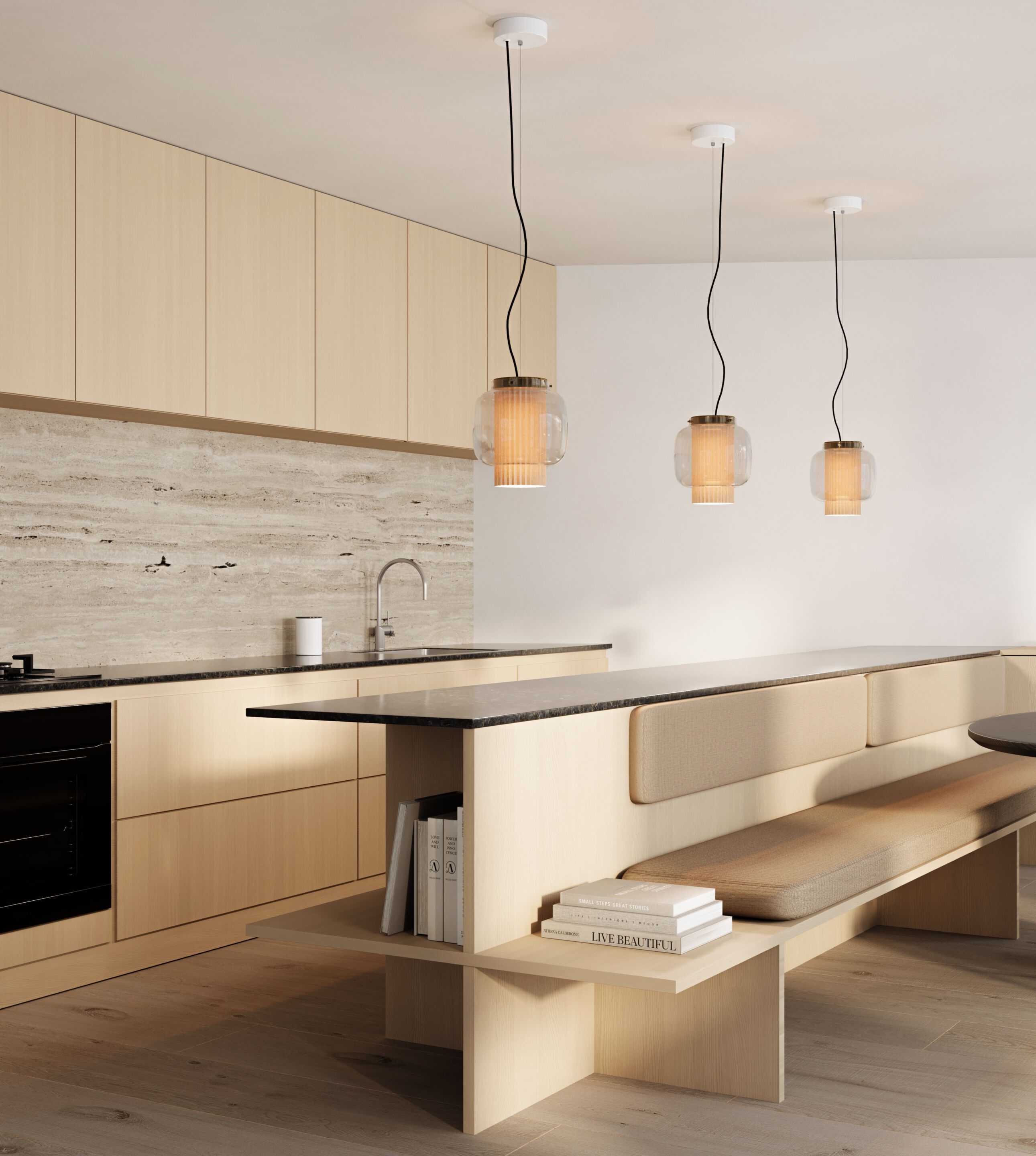 Подвесной светильник из дутого стекла PARACHILNA Манила ARCH-00029408 - Вид №10