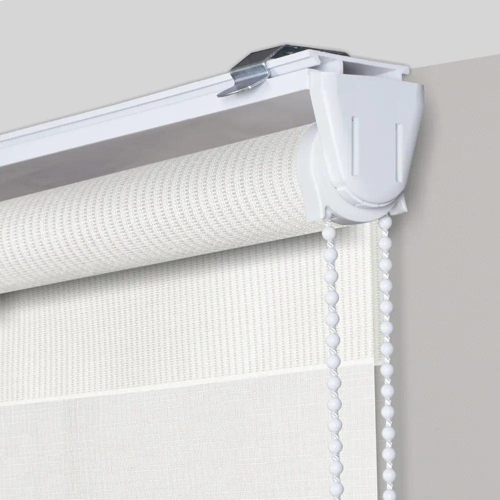 Штора рулонная день-ночь Петер 40x160 см экрю MIAMOZA Промо 2025 STLM-2044500 - Вид №1