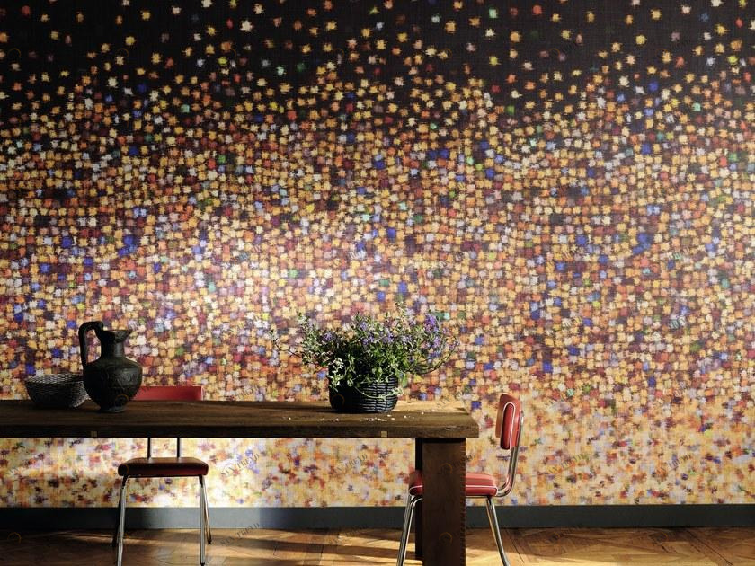 Élitis Панорамные моющиеся виниловые обои Raffia & madagascar sun-id-1426737