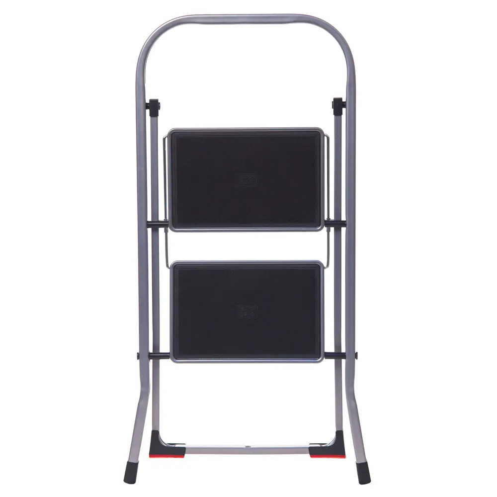 Стремянка стальная Eurogold с резиновым ковриком 2 ступени Santreyd STLM-2188564