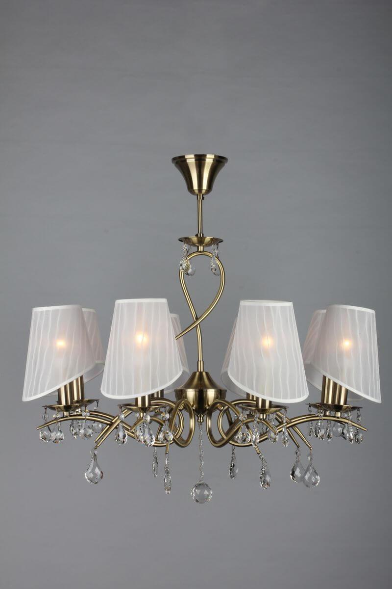 Подвесная люстра Omnilux OML-46203-08 OMNILUX OML-462 185856 Белый  - Вид №2