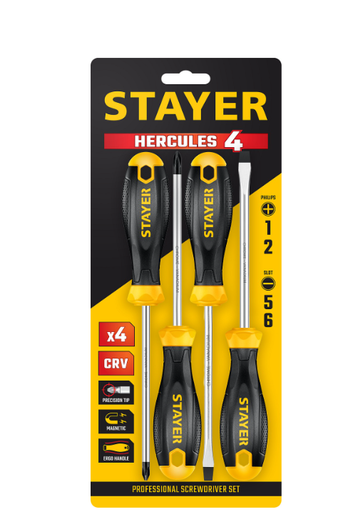 Набор отверток STAYER HERCULES 9164684 STDN-0146304 - Вид №2