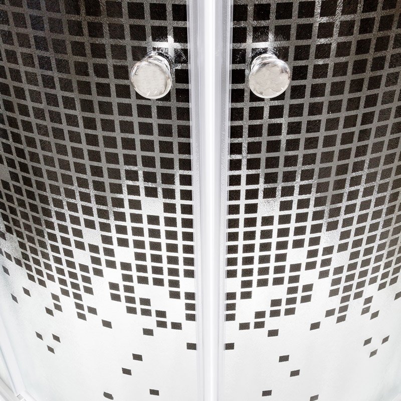 BМ4590 N LED BLACK Душевая кабина DETO Серия ВМ L 810 стандартная BLACK - Вид №5