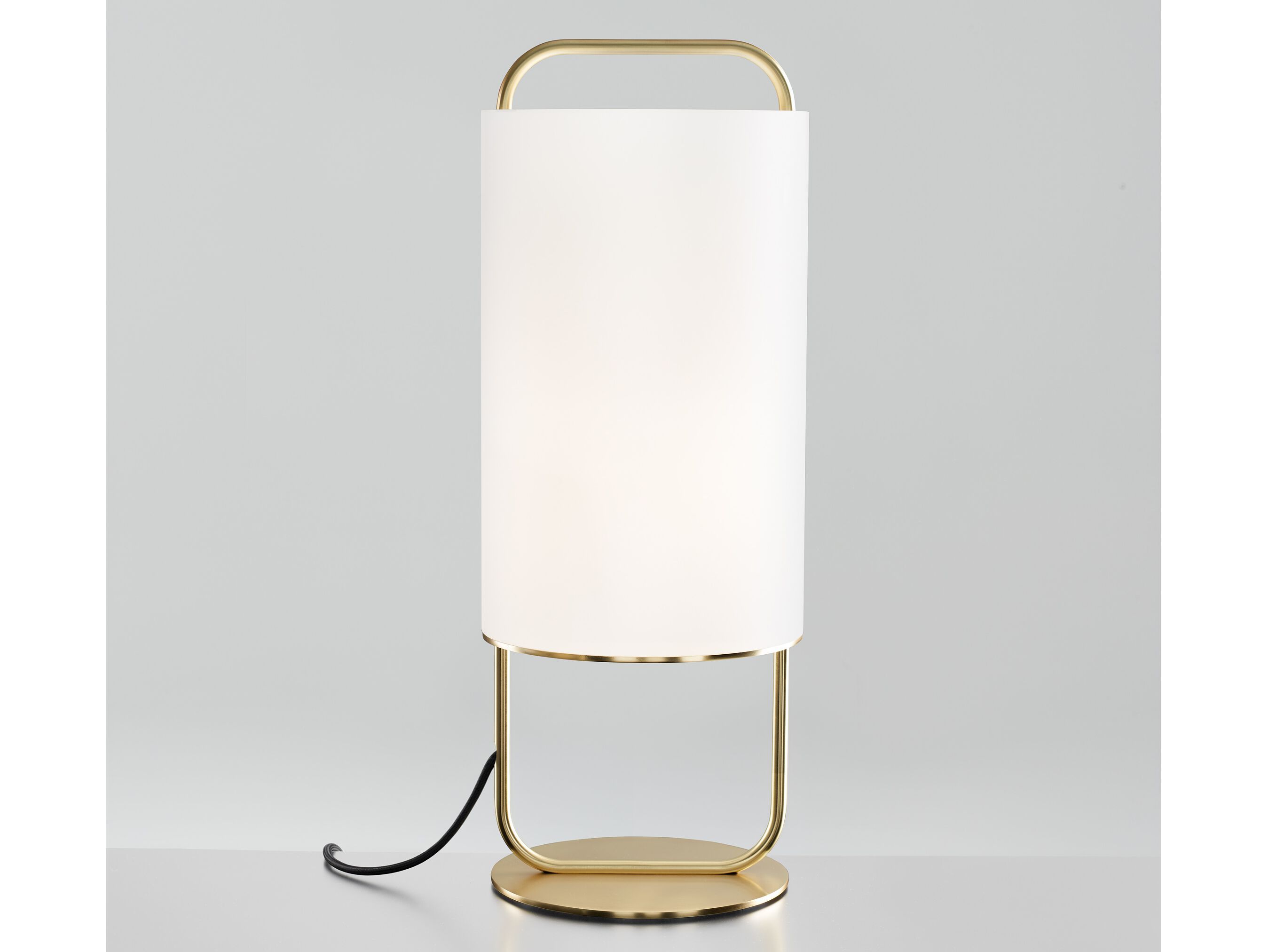 Стальная и стеклянная настольная лампа с диммером PARACHILNA Alistair ARCH-00133488