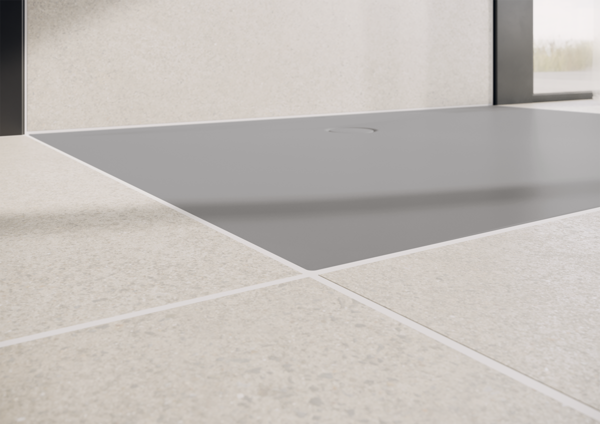 Душевой поддон KALDEWEI Сталь эмалированная 1510-1 450 теплый серый 80 1510-1450 - Вид №9