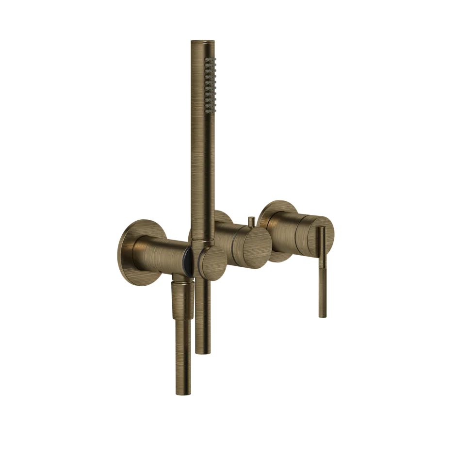 Смеситель для душа 63545 713 Gessi Ingranaggio СТАРИННАЯ ЛАТУНЬ 63545713