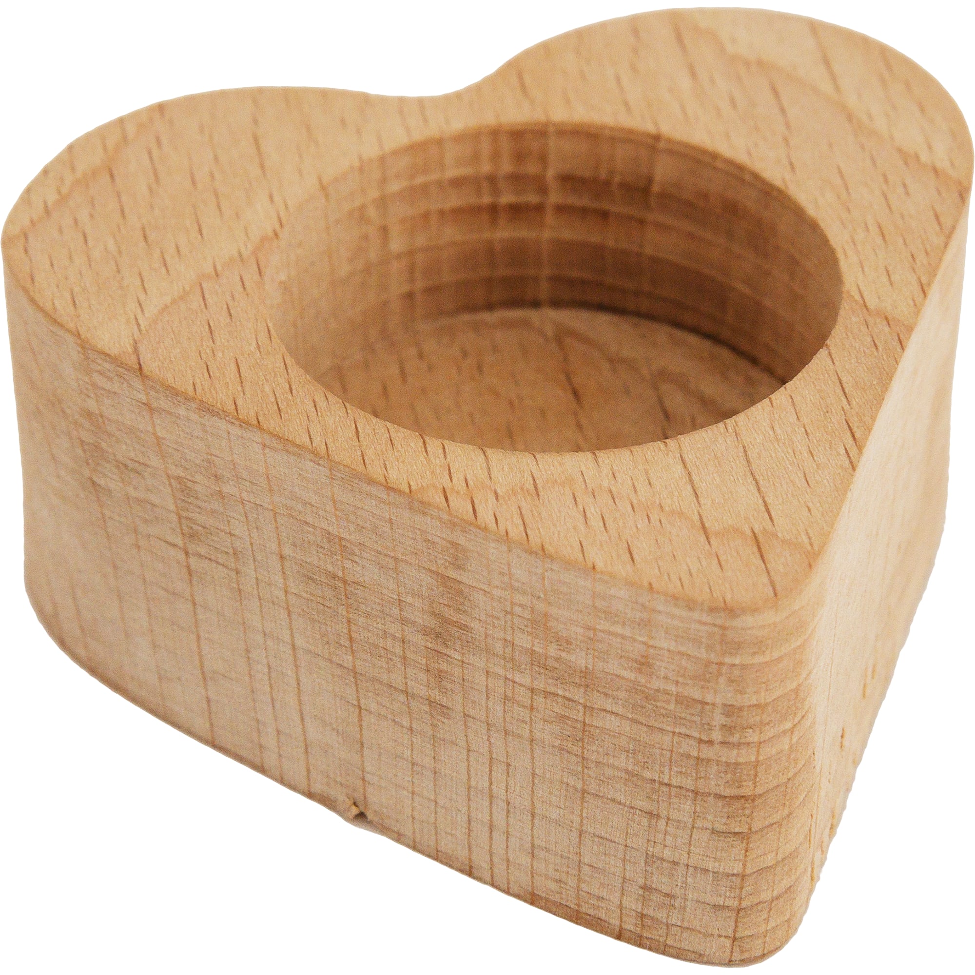 82150593 Подсвечник для чайной свечи «Сердце» цвет бежевый Santreyd 