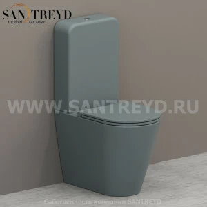 FO003BLFO008BLBA016 Компакт унитаз с бачком Синий Ceramica Globo FORTY3 Италия