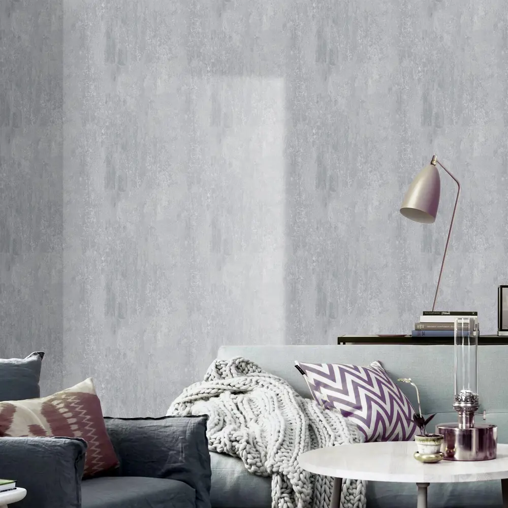 Обои флизелиновые KREAFORTA Loft серые 1.06 м 64348-13 STLM-2029528 - Вид №4