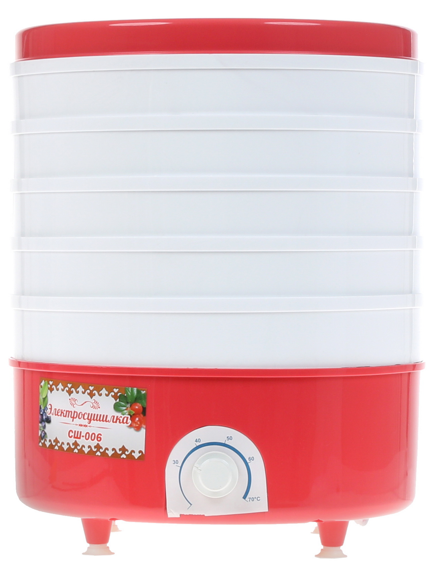 1123105 Сушилка для овощей и фруктов Чудесница СШ-006 белый STDN-0049227 - Вид №1